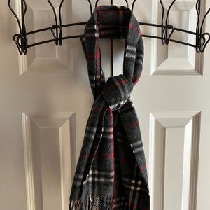 Authentic Burberrys® of London 100% CASHMERE Scarf